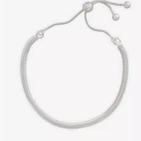 Silpada .925 Sterling Silver Capri Bolo Bracelet - Picture 1 of 4